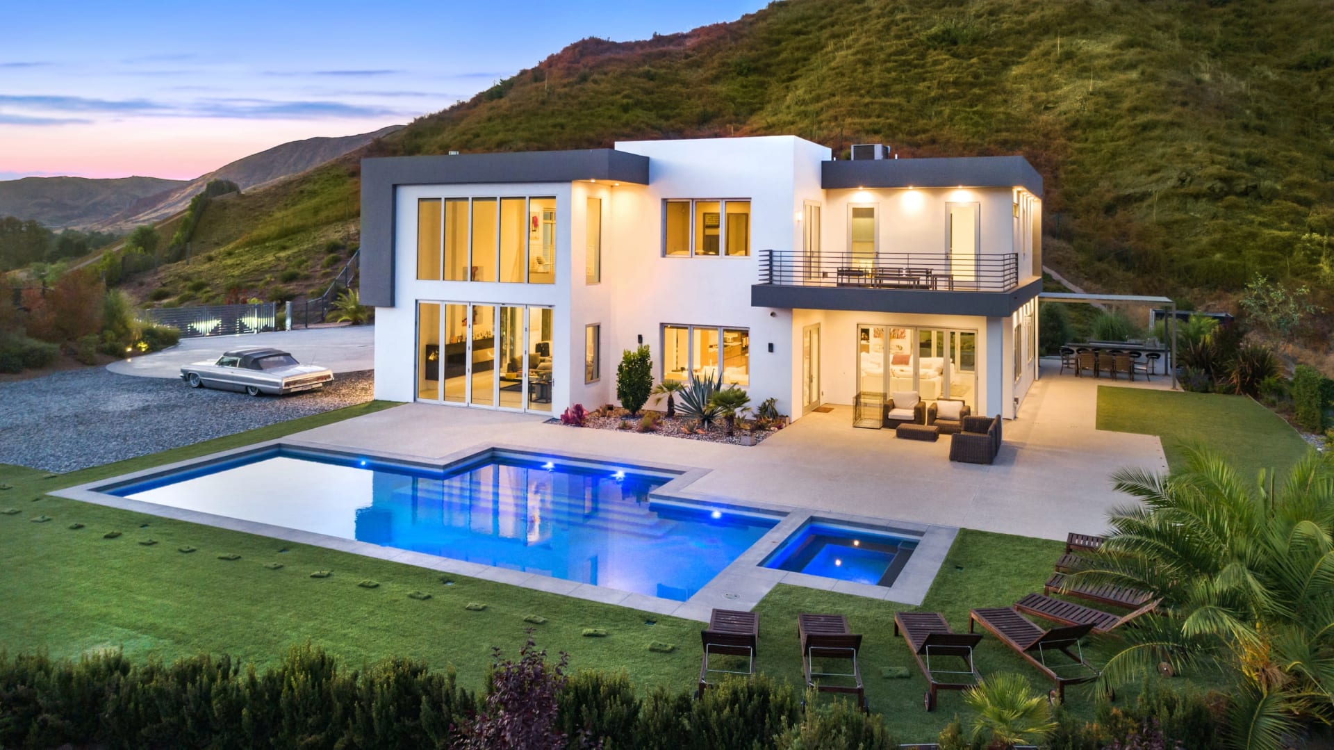 Luxury home with pool